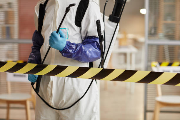 Professional Biohazard Cleanup technician working in Westfield, PA